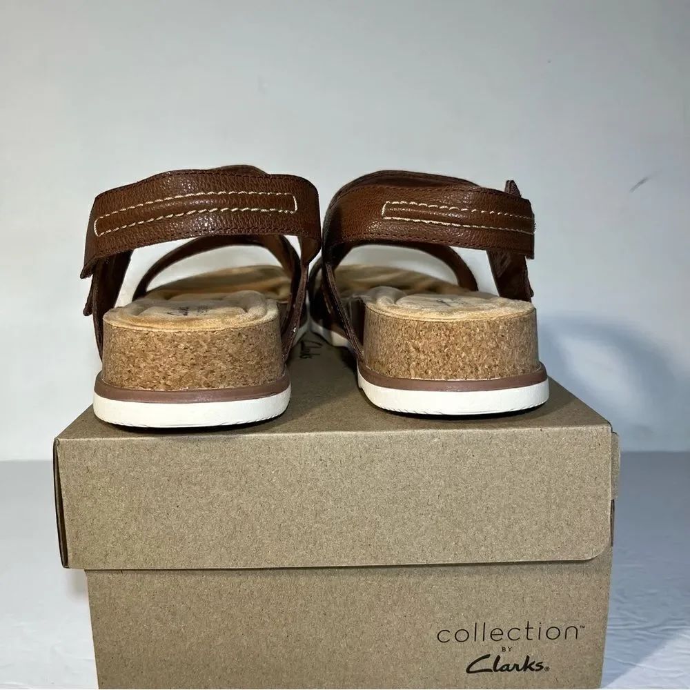 Clarks Collection Brynn Step Adjustable Sandals - Picture 5 of 6